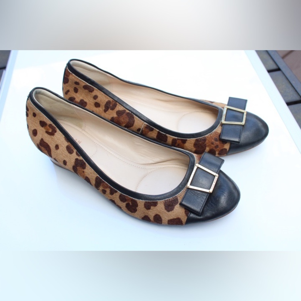 Cole Haan Emory bow low wedges